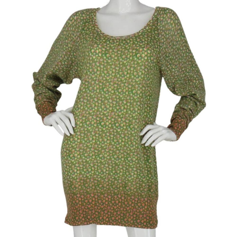Tsumori Chisato Pastel Floral Print Pullover Sweater L